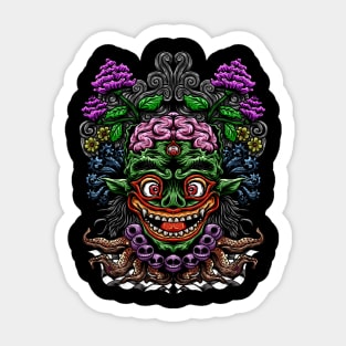 Devil goblin Sticker